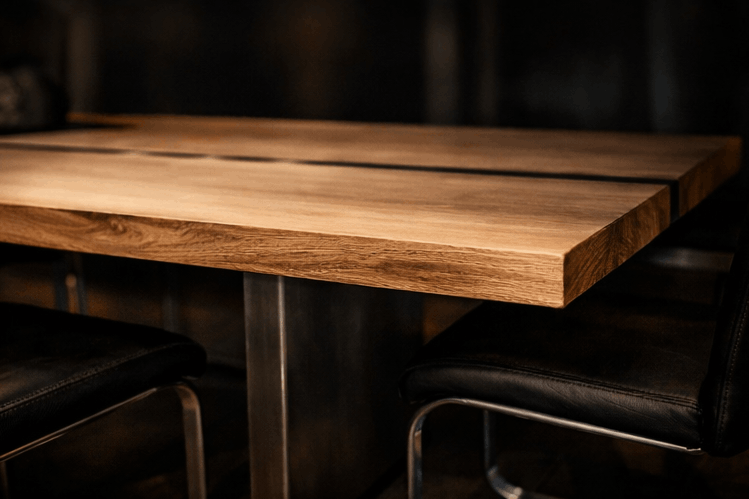 Massivholztisch – handgefertigt von Axel Jahn