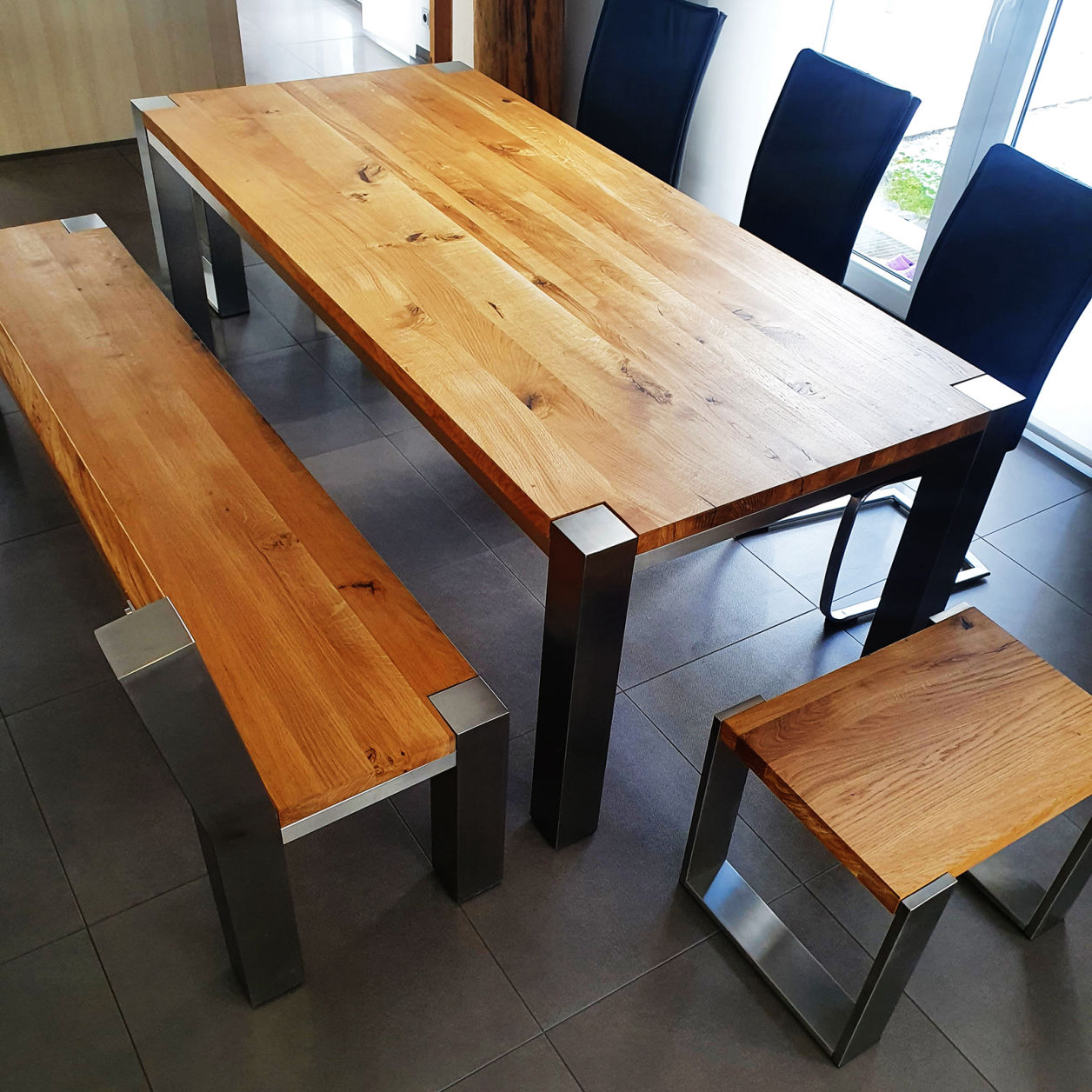 Massivholztisch – handgefertigt von Axel Jahn