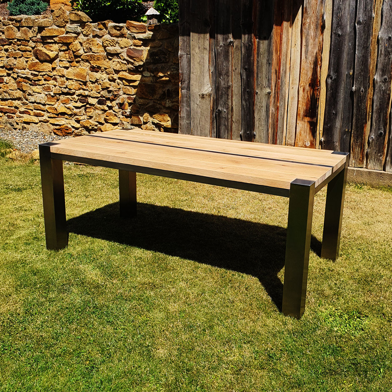 Massivholztisch – handgefertigt von Axel Jahn